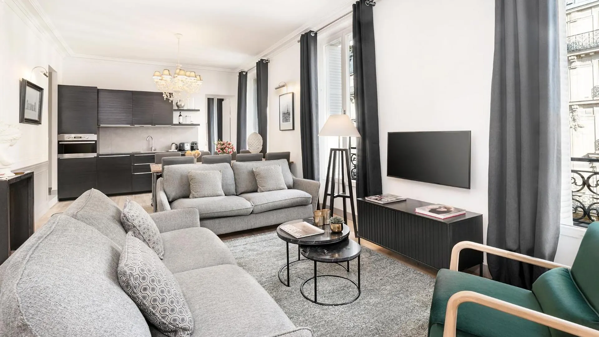 Livinparis - Luxury 3 Bedrooms Le Louvre I